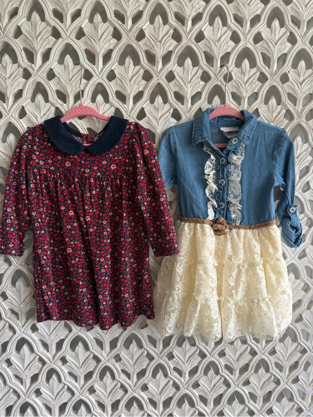 Baby Gap and Little Lass Fall Dresses, size 24 Months